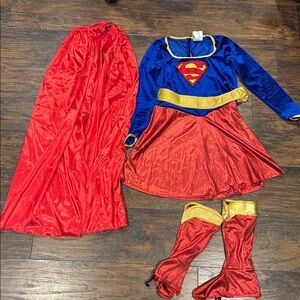 Supergirl costume Larger size(10-12)